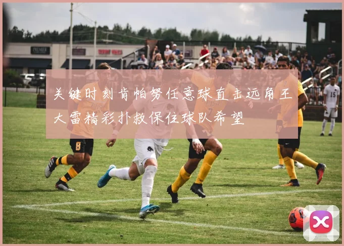 关键时刻肯帕努任意球直击远角王大雷精彩扑救保住球队希望
